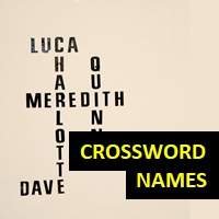 Crossword Names Group Dynamics