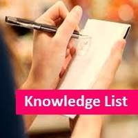 Knowledge List