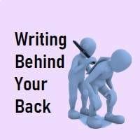 Writing Behind Your Back