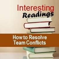 How to Resolve Team Conflicts