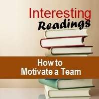 How to Motivate a Team