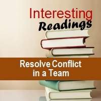 Resolve Conflict in a Team