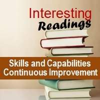The skills and capabilities continuous improvement