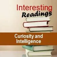 Curiosity and Intelligence