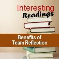Benefits of Team Reflection