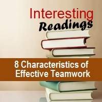 8 Characteristics of Effective Teamwork