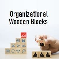 Organizational Wooden Blocks